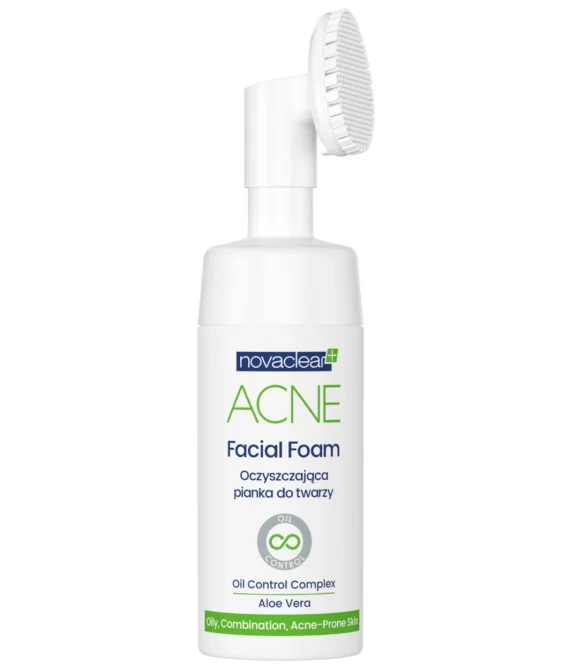 NOVACLEAR ACNE FACIAL FOAM CLEANSER 100ML