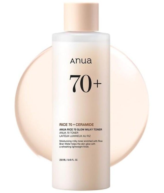 Anua Rice 70 Glow Milky Toner 250ml