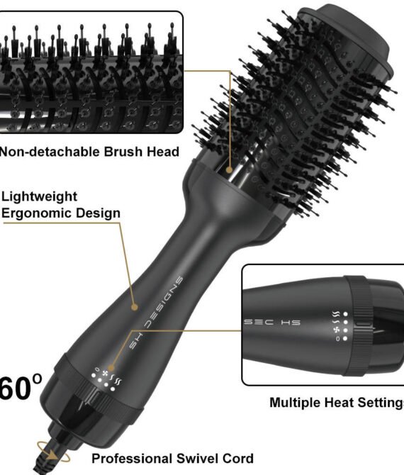 SH DESIGNS Hot Air Hair Dryer Brush